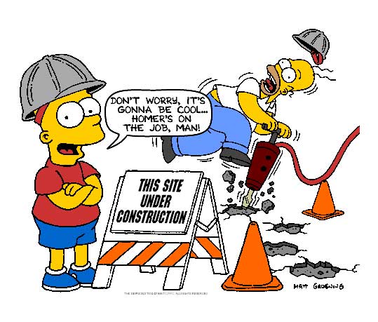 under construction
